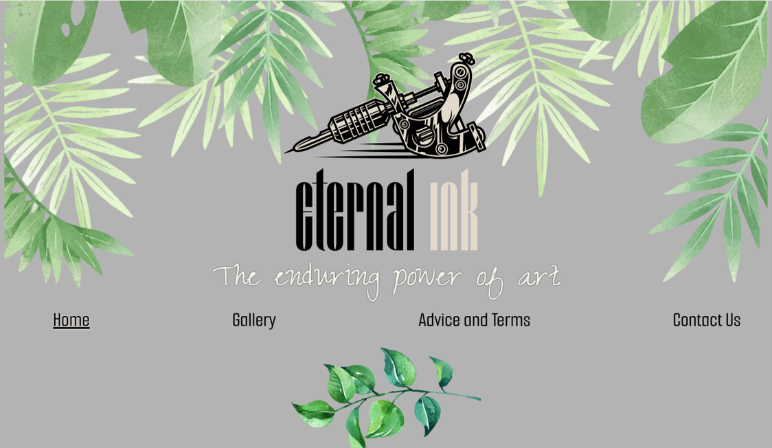 Website Three - Eternal Ink